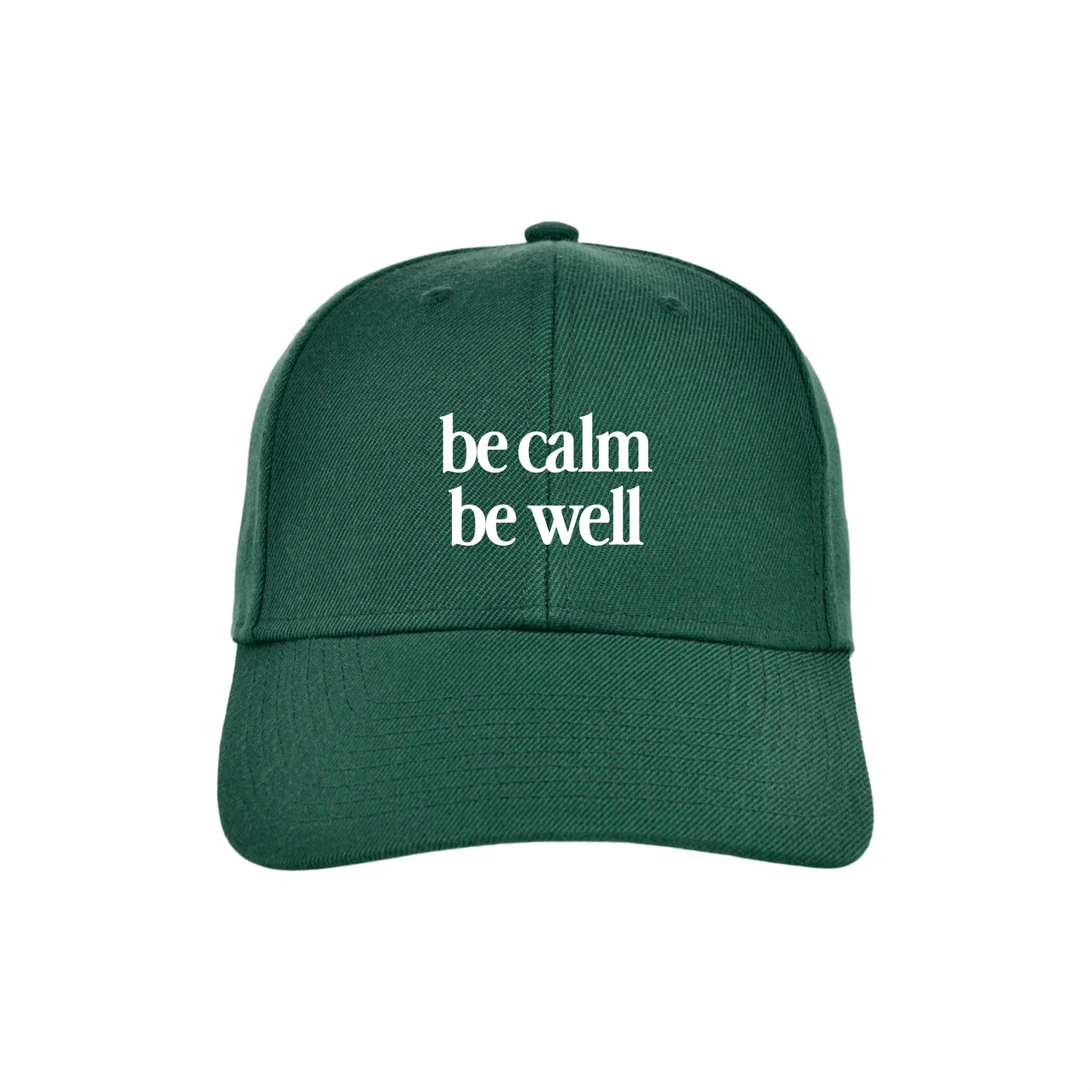 Be Calm Be Well Hat